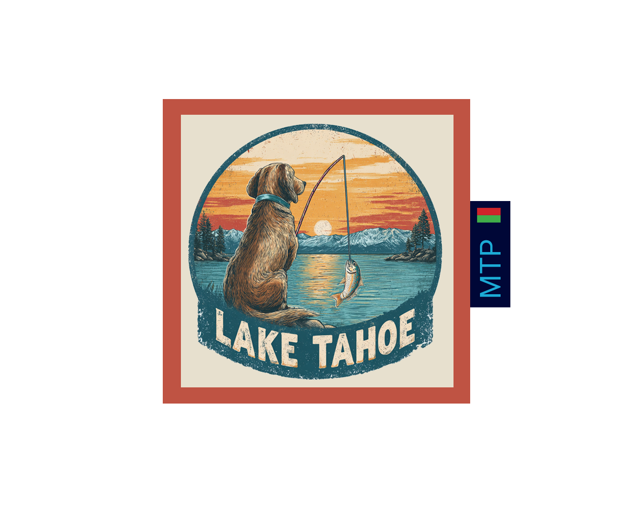 Lake Tahoe Dog Leash and Carrier Strap Wrap