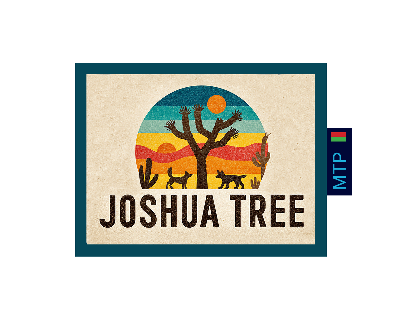 Joshua Tree Dog Leash and Carrier Strap Wrap