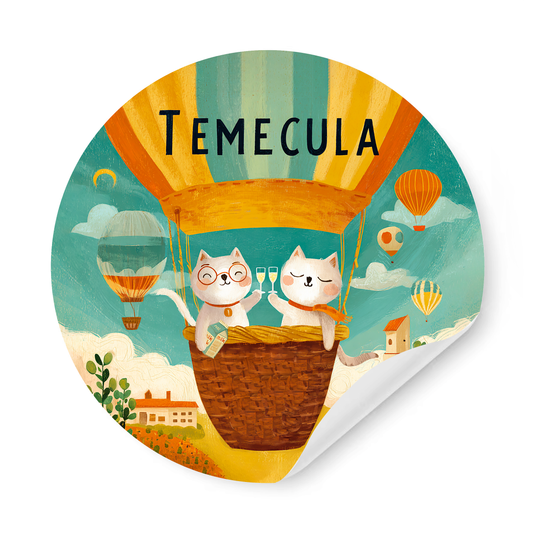 Temecula Sticker Cat