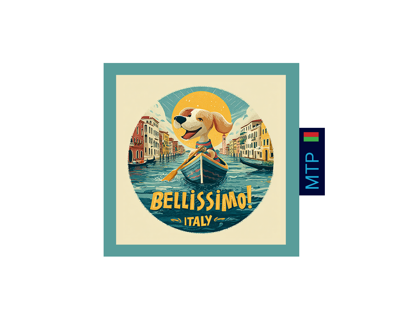 Italy Dog Leash and Carrier Strap Wrap